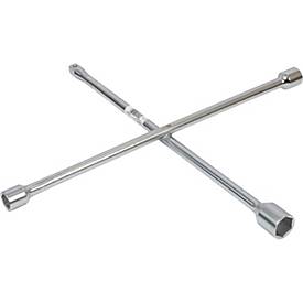 Radkreuzschlüssel für LKW, 3/4'x24x27x32mm