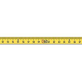 Rahmenbandmaß ERGOLINE L.30m Band-B.13mm A mm/cm EG II Alu.gelb