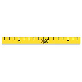 Rahmenbandmaß ERGOLINE L.50m Band-B.13mm Bcm EG II Alu.gelb Glasfaser BMI