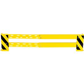 Rammschutz-Planken mit Rammschutzecken, variabel 1150-2030 mm