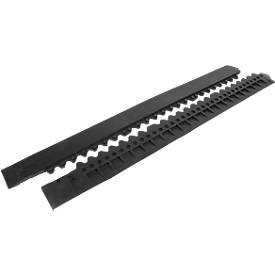 Randleiste mit Verbinder, schwarz