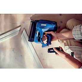 Rapid BNX50 Akku-Nagler Set, LED-Arbeitsleuchte, Einzel- oder Kontaktauslösung, Nageltiefenregulierung, inkl. Bosch Akku