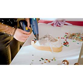 Rapid Klebesticks Universal, 12 x 190 mm, transparent, lösemittelfrei, 16 Stück