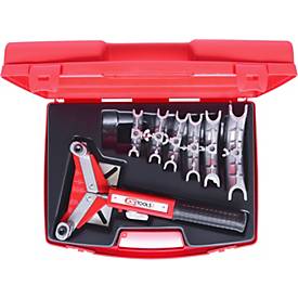 Ratschen-Einhand-Biege-Satz 10-22mm, 7-tlg