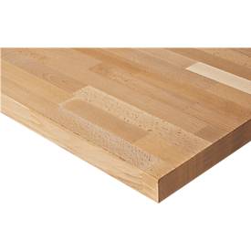 RAU Arbeitstisch, Buche-Platte, 750 x 800 x 800-850 mm