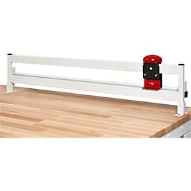 Rau Packtischsystem 03 Werbank-Serie adlatus 600, B 1500 x T 700 x H 740-1140 mm, Buche-Massivholzplatte, bis 600 kg