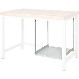 Rau Universal-Halter für höhenverstellbare Arbeitstische Adlatus, anpassbare Breite, B 280-500 x T 500 x H 640 mm