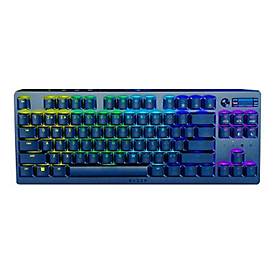 Razer DeathStalker V2 Pro - Tastatur - Ohne Zehnertastatur - Hintergrundbeleuchtung - kabellos - 2.4 GHz, USB-C, Bluetoo