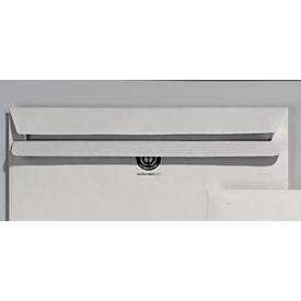 Recycling-Briefumschläge, DIN lang kompakt, selbstklebend