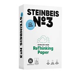 Recyclingpapier Steinbeis №3, DIN A4, 80 g/m², naturweiß, 2500 Blatt
