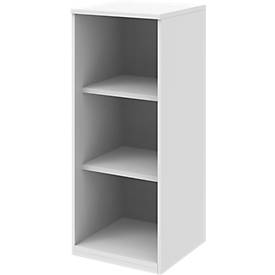 Regal BARI, 3 Ordnerhöhen, 2 Böden, B 427 x T 430 x H 1117 mm, diverse Dekore