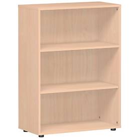 Regal PALENQUE, 3 OH, B 800 x T 400 x H 1104 mm, Buche-Dekor