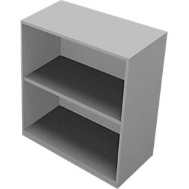 Regal PHENOR, aus Holz, B 860 x T 430 mm, versch. Höhen und Dekore