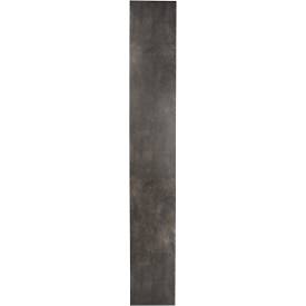 Regal Pombal, 6 Ordnerhöhen, erweiterbar, B 400 x T 340 x H 2240 mm, Spanplatte, Betonfarben