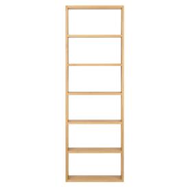 Regal Pombal, 6 Ordnerhöhen, erweiterbar, Breite 740 mm, Wildeiche