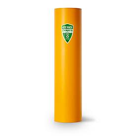 Regalstützenschutz a.m.p.e.r.e. ECO RACK, Tiefkühllager geeignet, Signalfarbe, recycelter Kunststoff, B 111-120 x H 600 mm