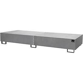 Regalwanne Typ RW/GR 3600-3, mit Gitterrost, verzinkt