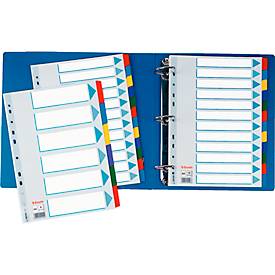 Register Mylar, A4, 6 Taben blanko