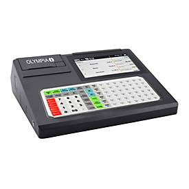 Registrierkasse Olympia K200 Plus, Android 11, 50 Nutzer, 7″ Display, USB-A/LAN/Kassenladen-Port, Thermodruck, ohne Schublade, schwarz