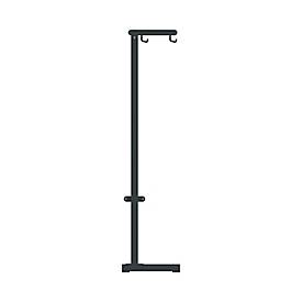 Reihengarderobe Functionals TERTIO EV2P, freistehend, 19 Haken, integrierter Schirmständer, B 1000 mm, Aluminium/Stahl/Kunststoff, silber-dunkelgrau