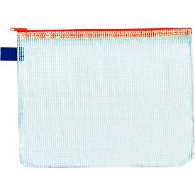 Reißverschlussbeutel, für Format DIN A6, B 183 x H 128 mm, 10 Stück