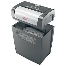 Rexel Momentum X308 Aktenvernichter P3, Partikelschnitt 5 x 42 mm, 15 l, 8 Blatt Schnittleistung, schwarz
