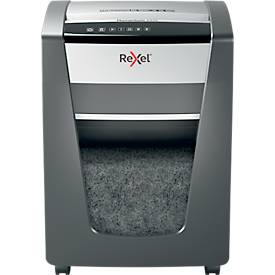 Rexel Momentum X406 Aktenvernichter P4, Partikelschnitt 4 x 28 mm, 15l, 6 Blatt Schnittleistung, schwarz