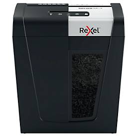 Rexel Secure MC3 Whisper-Shred™ Aktenvernichter P5, Mikroschnitt 2 x 15 mm, 10 l, 3 Blatt Schnittleistung, Anti-Papierstau-Technologie, schwarz