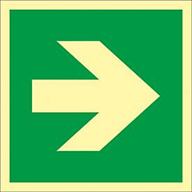 Richtungspfeil für Erste Hilfe-Einrichtungen