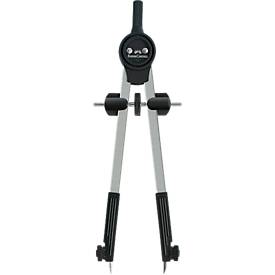 Riesenteil-Zirkel Faber-Castell, robuste Zahnradführung, inkl. Ersatzteilen & Minen