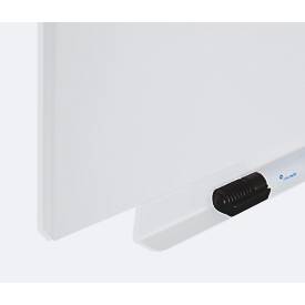 Rocada Whiteboard SKIN COLOUR, rahmenlos, modular, Hoch-/Querformat, magnethaftend, Ablageschale, B 550 x H 750 mm, lackierter Stahl, signalweiß RAL 9003
