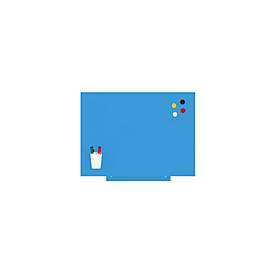 Rocada Whiteboard Skincolor, lackiert, 750 x 1150 mm, Wandmontage, blau