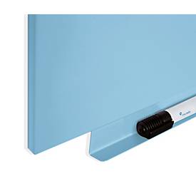 Rocada Whiteboard Skincolor, lackiert, 750 x 1150 mm, Wandmontage, blau