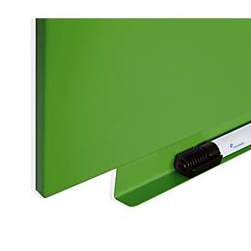 Rocada Whiteboard Skincolor, lackiert, magnetisch, Wandmontage, B 750 x H 1150 mm, grün