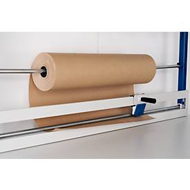 Rocholz Komplett-Packtisch I, inkl. Abrollvorrichtung und Schneidsystem, Arbeitsplatte B 1600 x T 800 mm, bis 100 kg