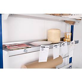 Rocholz Komplett-Packtisch I, inkl. Abrollvorrichtung und Schneidsystem, Arbeitsplatte B 2000 x T 800 mm, bis 100 kg