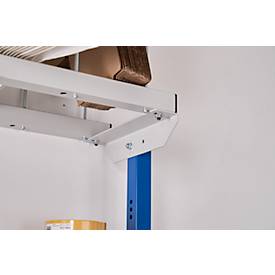Rocholz Komplett-Packtisch I, inkl. Abrollvorrichtung und Schneidsystem, Arbeitsplatte B 2000 x T 800 mm, bis 100 kg