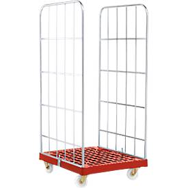 Rollbox, 2-seitig, Kunststoffbodenplatte