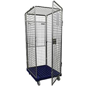 Rollbox Gr. 5 mit klappbarem Zwischenboden, dunkelblau