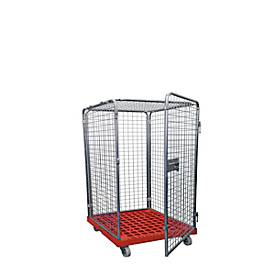 Rollbox Gr. 5, ohne Böden, 1210 mm hoch, rot