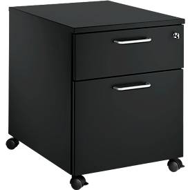 Rollcontainer, 1 Schub + Hängeregisterauszug, B 442 x T 600 x H 552 mm