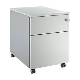 Rollcontainer 36, mit 1 Schublade + HR, Zentralverschluß