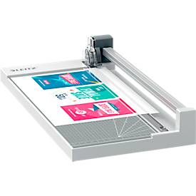 Rollenschneider Leitz Precision Home Office A4, bis A4, bis 10 Blatt, Papierklemme, Ableselineal, Kunststoff und Stahl