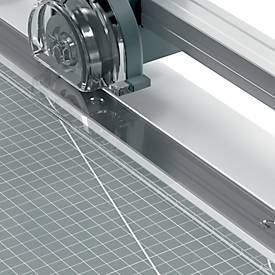 Rollenschneider Leitz Precision Home Office A4, bis A4, bis 10 Blatt, Papierklemme, Ableselineal, Kunststoff und Stahl