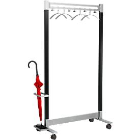 Rollenset für Reihengarderoben Montana, 4 Stück