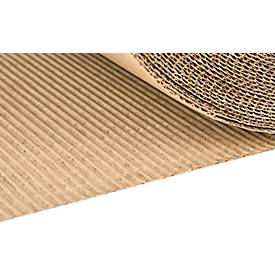 Rollenwellpappe, L 70 m x B 1000 mm, 100 % Recycling-Wellpappe