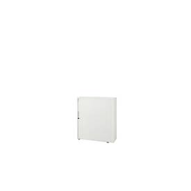 Rollladenschrank, 2 OH, 1teilig, ohne Mitteltrennwand, B 800 mm, lichtgrau