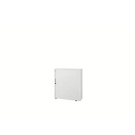 Rollladenschrank, 2 OH, 1teilig, ohne Mitteltrennwand, B 800 mm, weiß
