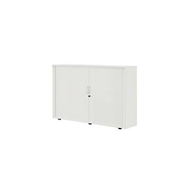 Rollladenschrank, 3 OH, 1teilig, mit Mitteltrennwand, B 1600 mm, lichtgrau