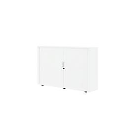 Rollladenschrank, 3 OH, 1teilig, mit Mitteltrennwand, B 1600 mm, weiß